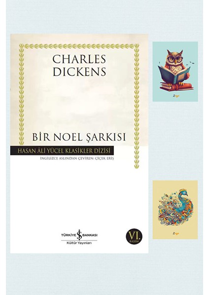Bir Noel Şarkısı - Hasan Ali Yücel Klasikler - Charles Dickens - Iş Bankası (2 Not Defterli)