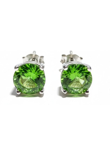 925 Ayar Gümüş Renk Değiştiren Sultanit Taşlı Kadın Çivi Küpe fiyatları