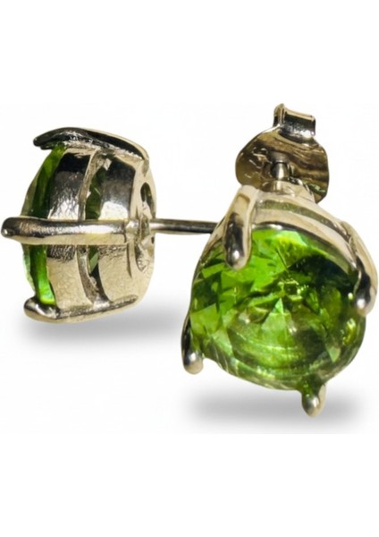 925 Ayar Gümüş Renk Değiştiren Sultanit Taşlı Kadın Çivi Küpe fırsatları