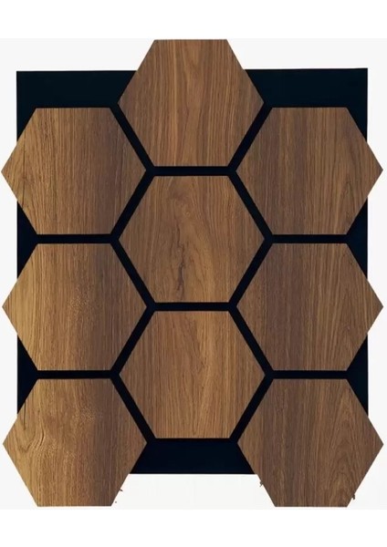 Hexagon Altıgen Duvar Paneli