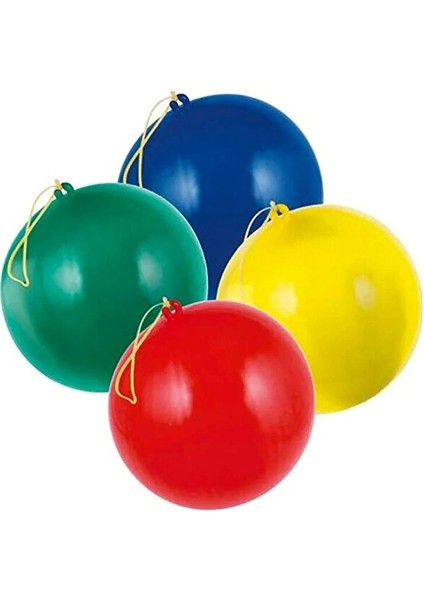 Punch Lastikli Balon 16 Inç 40 cm (4 Adet)
