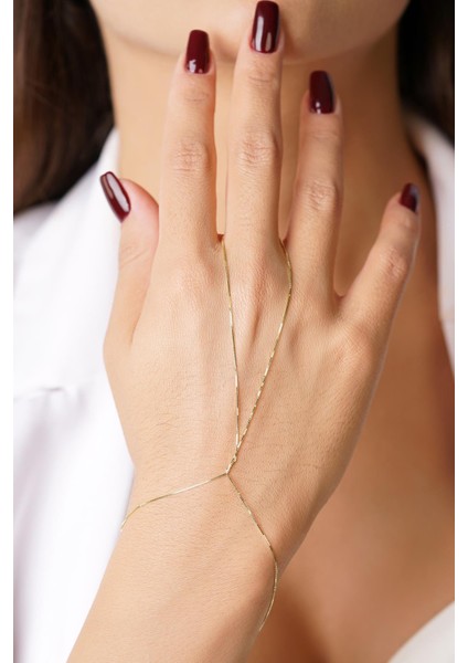 14 Ayar Altın Küp Zincir Şahmeran modelleri