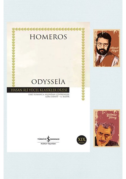 Odysseia - Hasan Ali Yücel Klasikleri - Homeros - 9786053321057 A. Kaya Y. Güneyli Not Defteri Seti