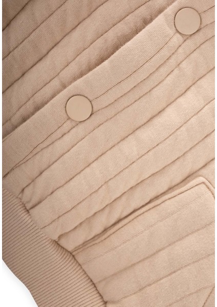 Kapitone Ceket 1-10 Yaş Bej modelleri