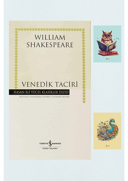 Venedik Taciri - Hasan Ali Yücel Klasikleri - William Shakespeare 9786053604549 Not Defterli Seti
