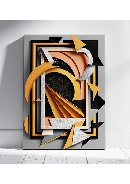 Art Deco Soyutlama Salon Oturma Odası Kanvas Tablo Duvar Resim