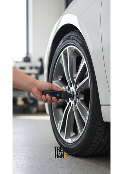 Dijital Lastik Basınç Ölçer | Hassas Psı–bar Ölçüm Cihazı | Araç, Motosiklet ve Bisiklet Uyumlu modelleri