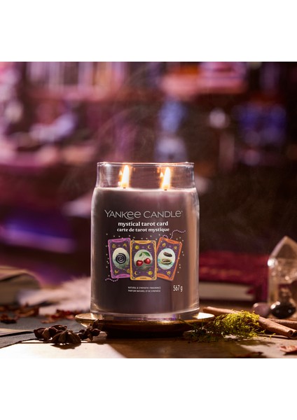Mystical Tarot Card Büyük Mum fırsatları