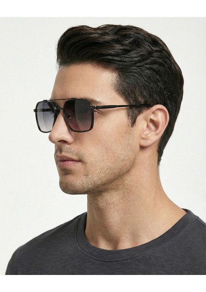 Metal Çift Köprülü Uv Korumalı Güneş Gözlüğü fırsatları