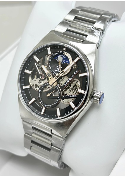 Orijinal 2 Yıl Garantili Su Geçirmez Metal Kordon Otomatik Erkek Kol Saati ILK14269N3