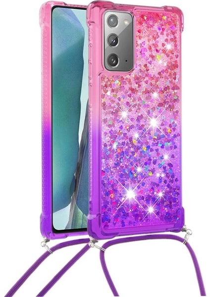 Samsung Galaxy Note 20 Degrade Renk Telefon Kılıfı Için Quicksand Telefon Kılıfı (Yurt Dışından) fırsatları