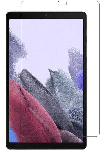 Galaxy Tab A7 Lite T225 Uyumlu Akre Tablet Temperli Cam Ekran Koruyucu-Renksiz