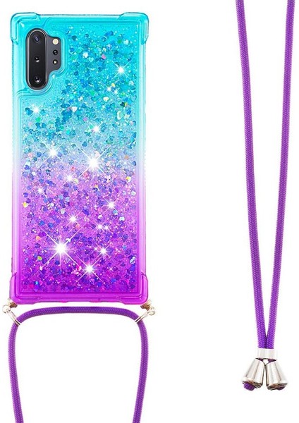 Samsung Galaxy Note 10 Plus Ayarlanabilir Boyun Kılıfı Için Quicksand Telefon Kılıfı (Yurt Dışından) modelleri