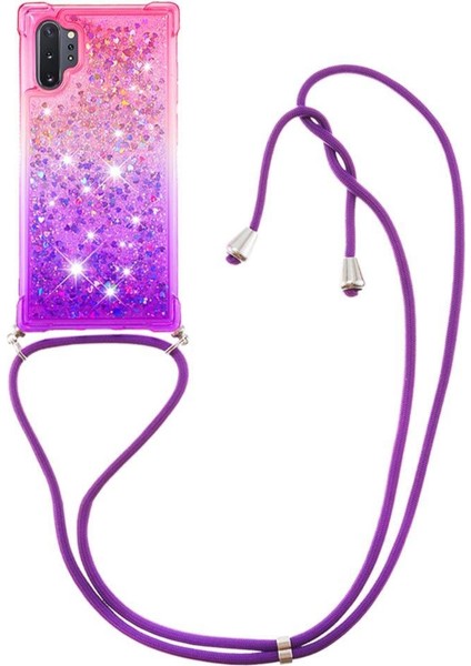 Samsung Galaxy Note 10 Plus Ayarlanabilir Boyun Kılıfı Için Quicksand Telefon Kılıfı (Yurt Dışından) fiyatları
