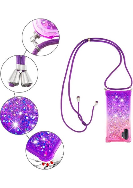 Samsung Galaxy Note 10 Plus Ayarlanabilir Boyun Kılıfı Için Quicksand Telefon Kılıfı (Yurt Dışından) fırsatları