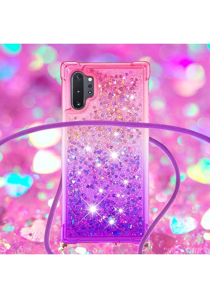 Samsung Galaxy Note 10 Plus Ayarlanabilir Boyun Kılıfı Için Quicksand Telefon Kılıfı (Yurt Dışından) indirimleri