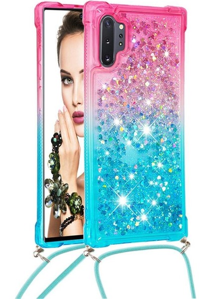 Samsung Galaxy Note 10 Plus Ayarlanabilir Boyun Kılıfı Için Quicksand Telefon Kılıfı (Yurt Dışından) fırsatları