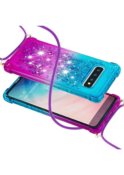 Samsung Galaxy S10 Ayarlanabilir Boyun Kordon Rengi Için Quicksand Telefon Kılıfı (Yurt Dışından) indirimleri