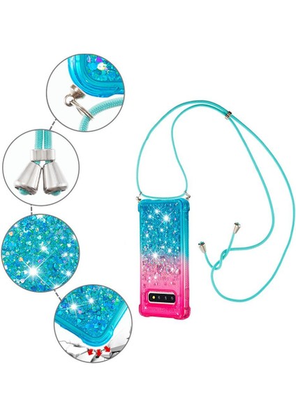 Samsung Galaxy S10 Ayarlanabilir Boyun Kordon Rengi Için Quicksand Telefon Kılıfı (Yurt Dışından) fiyatları