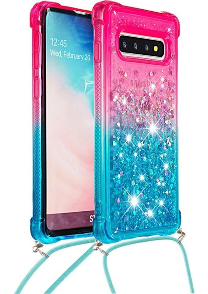 Samsung Galaxy S10 Ayarlanabilir Boyun Kordon Rengi Için Quicksand Telefon Kılıfı (Yurt Dışından) indirimleri