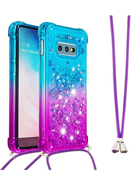 Ayrılıkçı Emniyet Klipsi ile Samsung Galaxy S10E Için Quicksand Telefon Kılıfı (Yurt Dışından) fiyatları