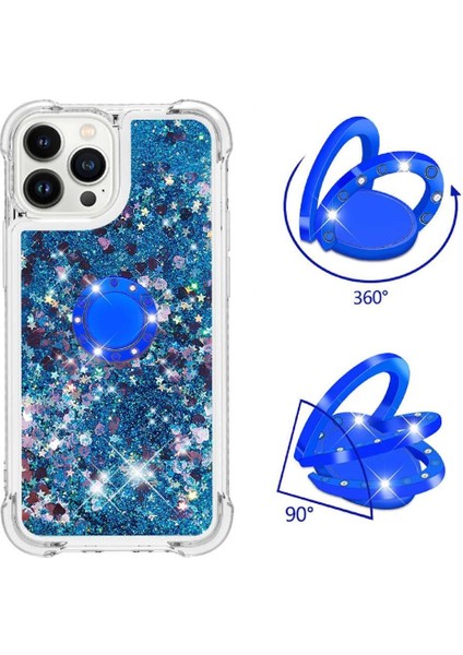 Halka Kickstand Köpüklü IPhone 14 Pro Için Telefon Kılıfı (Yurt Dışından) fiyatları