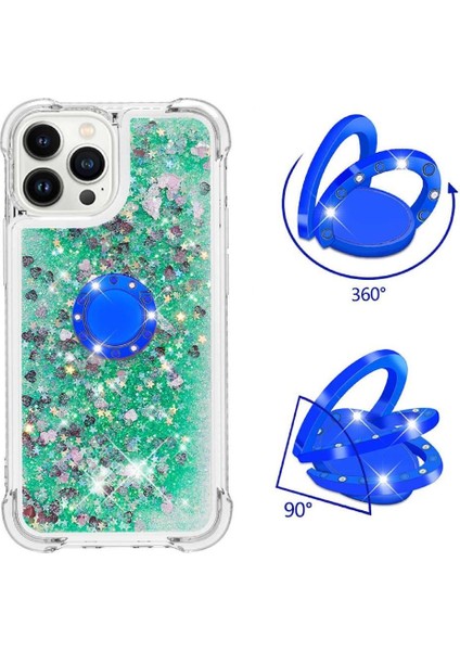 Halka Kickstand Köpüklü IPhone 14 Pro Için Telefon Kılıfı (Yurt Dışından) modelleri