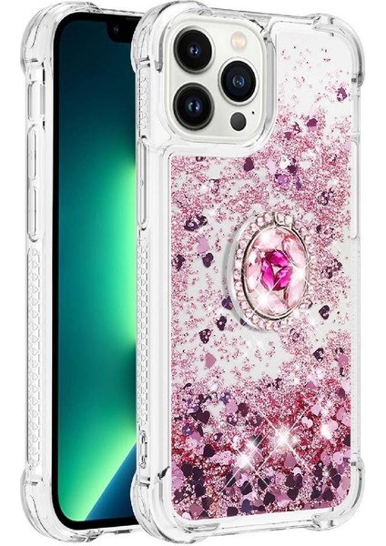 Halka Kickstand Köpüklü IPhone 14 Pro Için Telefon Kılıfı (Yurt Dışından) fiyatları