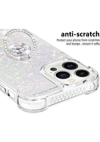 Halka Kickstand Köpüklü IPhone 14 Pro Için Telefon Kılıfı (Yurt Dışından) fırsatları