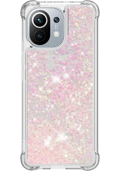 Xiaomi Mi 11 Glitter Sparkle Sevimli Sıvı Akan Tpu Için Telefon Kılıfı (Yurt Dışından) fiyatları