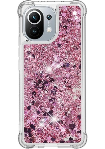Xiaomi Mi 11 Glitter Sparkle Sevimli Sıvı Akan Tpu Için Telefon Kılıfı (Yurt Dışından) fiyatları