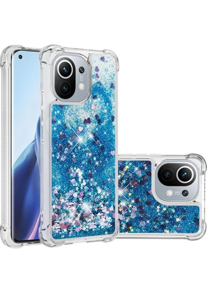 Xiaomi Mi 11 Glitter Sparkle Sevimli Sıvı Akan Tpu Için Telefon Kılıfı (Yurt Dışından) indirimleri