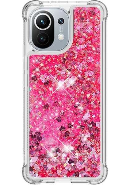 Xiaomi Mi 11 Glitter Sparkle Sevimli Sıvı Akan Tpu Için Telefon Kılıfı (Yurt Dışından) fırsatları