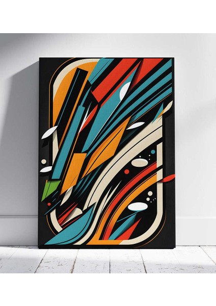 Grafik Patlama Salon Oturma Odası Kanvas Tablo Duvar Resim