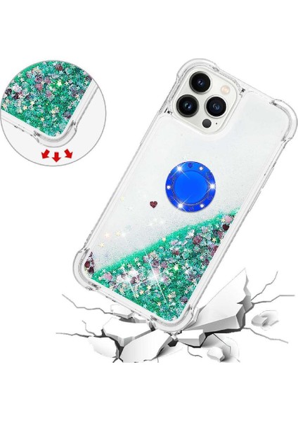 Halka Kickstand Köpüklü IPhone 14 Pro Için Telefon Kılıfı (Yurt Dışından) indirimleri