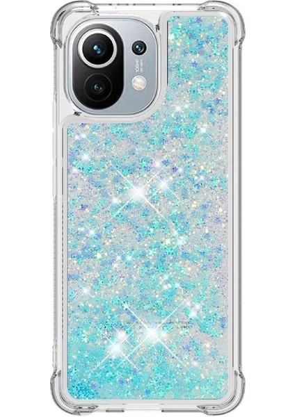 Xiaomi Mi 11 Glitter Sparkle Sevimli Sıvı Akan Tpu Için Telefon Kılıfı (Yurt Dışından) fırsatları