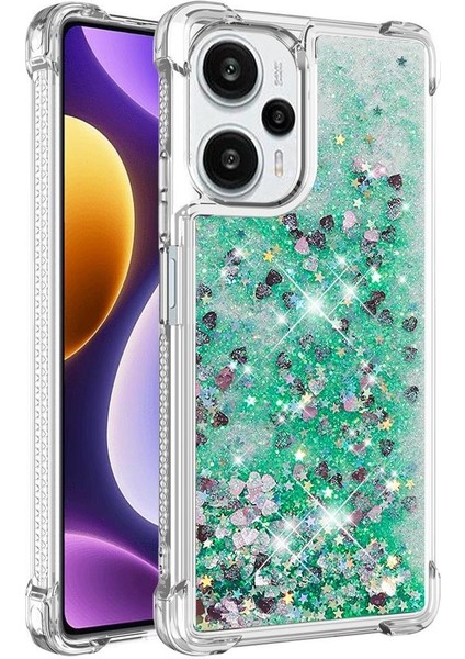 Xiaomi Poco F5 5g Tpu Koruyucu Quicksand Sıvı Için Telefon Kılıfı (Yurt Dışından)