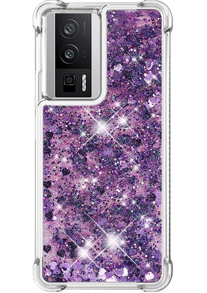 Xiaomi Redmi K60 Darbeye Dayanıklı Quicksand Sıvı Akan Için Telefon Kılıfı (Yurt Dışından) fiyatları