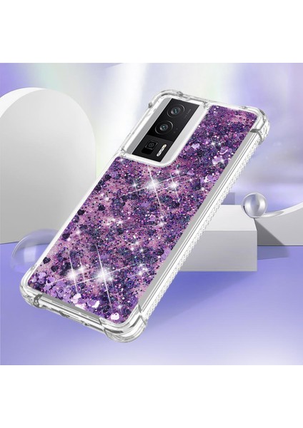 Xiaomi Redmi K60 Darbeye Dayanıklı Quicksand Sıvı Akan Için Telefon Kılıfı (Yurt Dışından) indirimleri