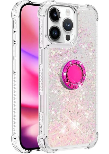 Halka Kickstand Kum ile IPhone 16 Pro Max Için Telefon Kılıfı (Yurt Dışından) fiyatları