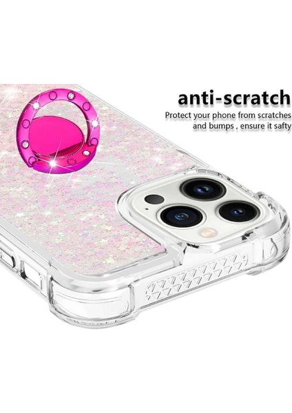 Halka Kickstand Köpüklü IPhone 14 Pro Için Telefon Kılıfı (Yurt Dışından) fiyatları