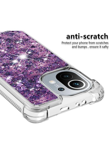 Xiaomi Mi 11 Glitter Sparkle Sevimli Sıvı Akan Tpu Için Telefon Kılıfı (Yurt Dışından) fırsatları