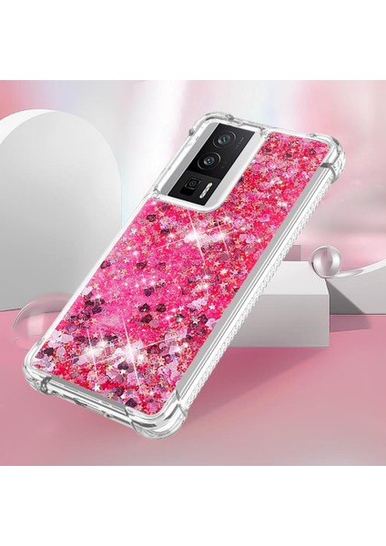 Xiaomi Redmi K60 Darbeye Dayanıklı Quicksand Sıvı Akan Için Telefon Kılıfı (Yurt Dışından) indirimleri