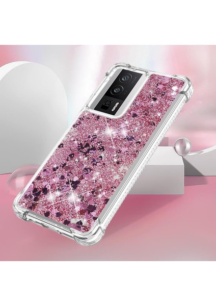 Xiaomi Redmi K60 Darbeye Dayanıklı Quicksand Sıvı Akan Için Telefon Kılıfı (Yurt Dışından) indirimleri