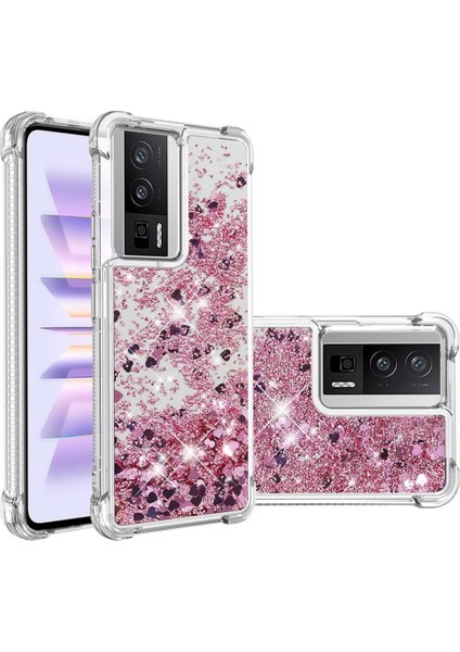 Xiaomi Poco F5 Pro Darbeye Sıvı Akan Tpu Sevimli Için Telefon Kılıfı (Yurt Dışından) modelleri