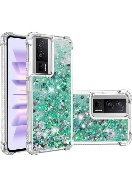 Xiaomi Redmi K60 Darbeye Dayanıklı Quicksand Sıvı Akan Için Telefon Kılıfı (Yurt Dışından) fiyatları