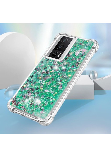 Xiaomi Redmi K60 Darbeye Dayanıklı Quicksand Sıvı Akan Için Telefon Kılıfı (Yurt Dışından) modelleri