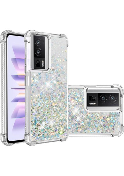 Xiaomi Redmi K60 Darbeye Dayanıklı Quicksand Sıvı Akan Için Telefon Kılıfı (Yurt Dışından) fiyatları