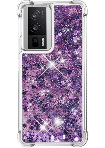 Xiaomi Poco F5 Pro Darbeye Sıvı Akan Tpu Sevimli Için Telefon Kılıfı (Yurt Dışından) modelleri