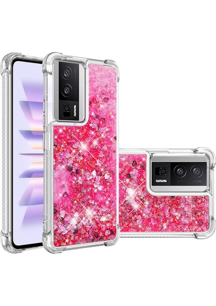 Xiaomi Poco F5 Pro Darbeye Sıvı Akan Tpu Sevimli Için Telefon Kılıfı (Yurt Dışından) modelleri